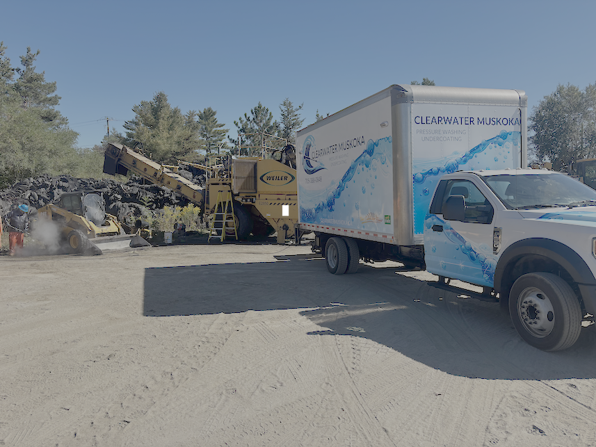 Clearwater Muskoka mobile service truck